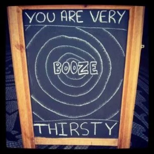 funny drinking signs